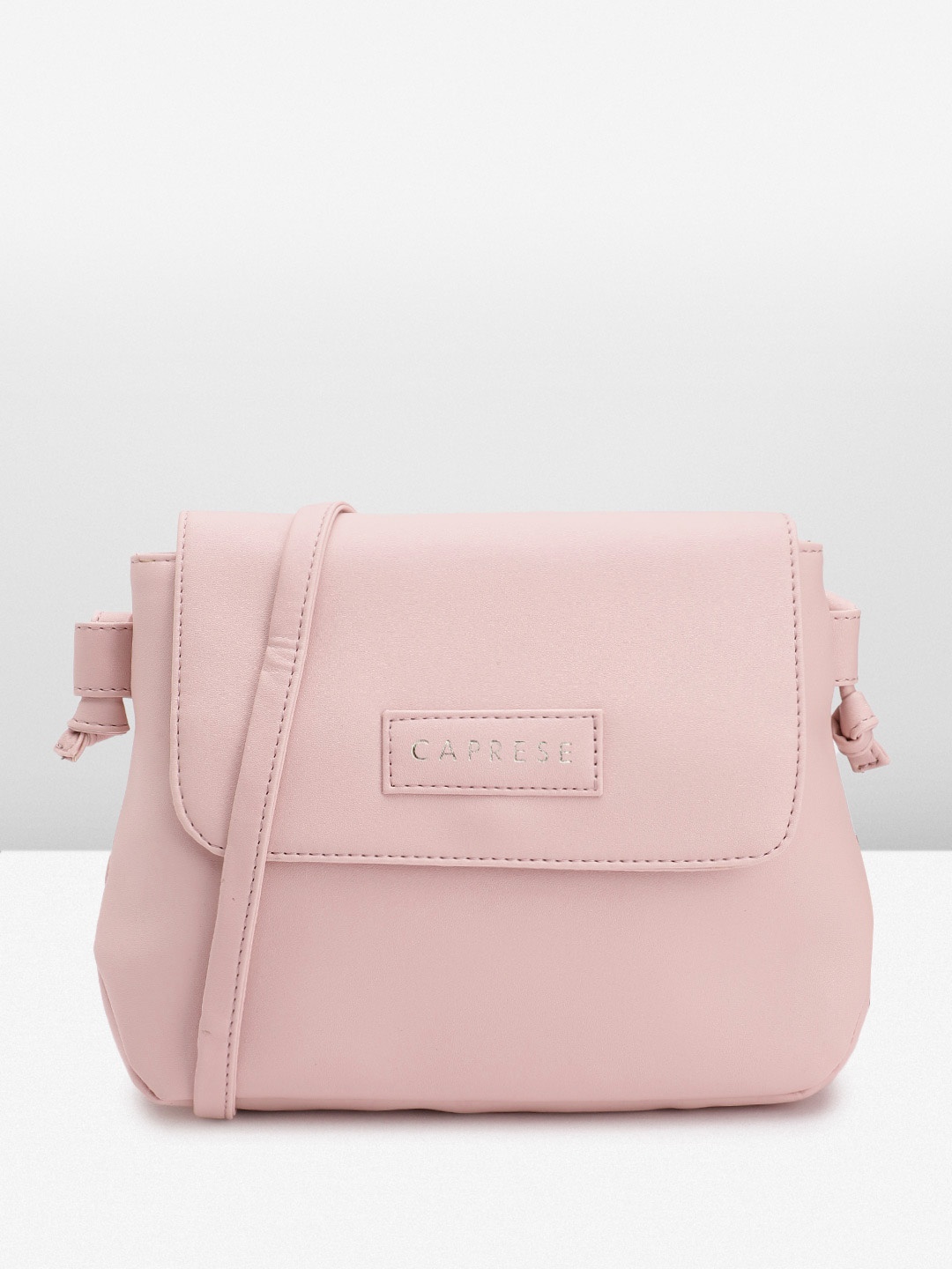 

Caprese Structured Sling Bag, Pink