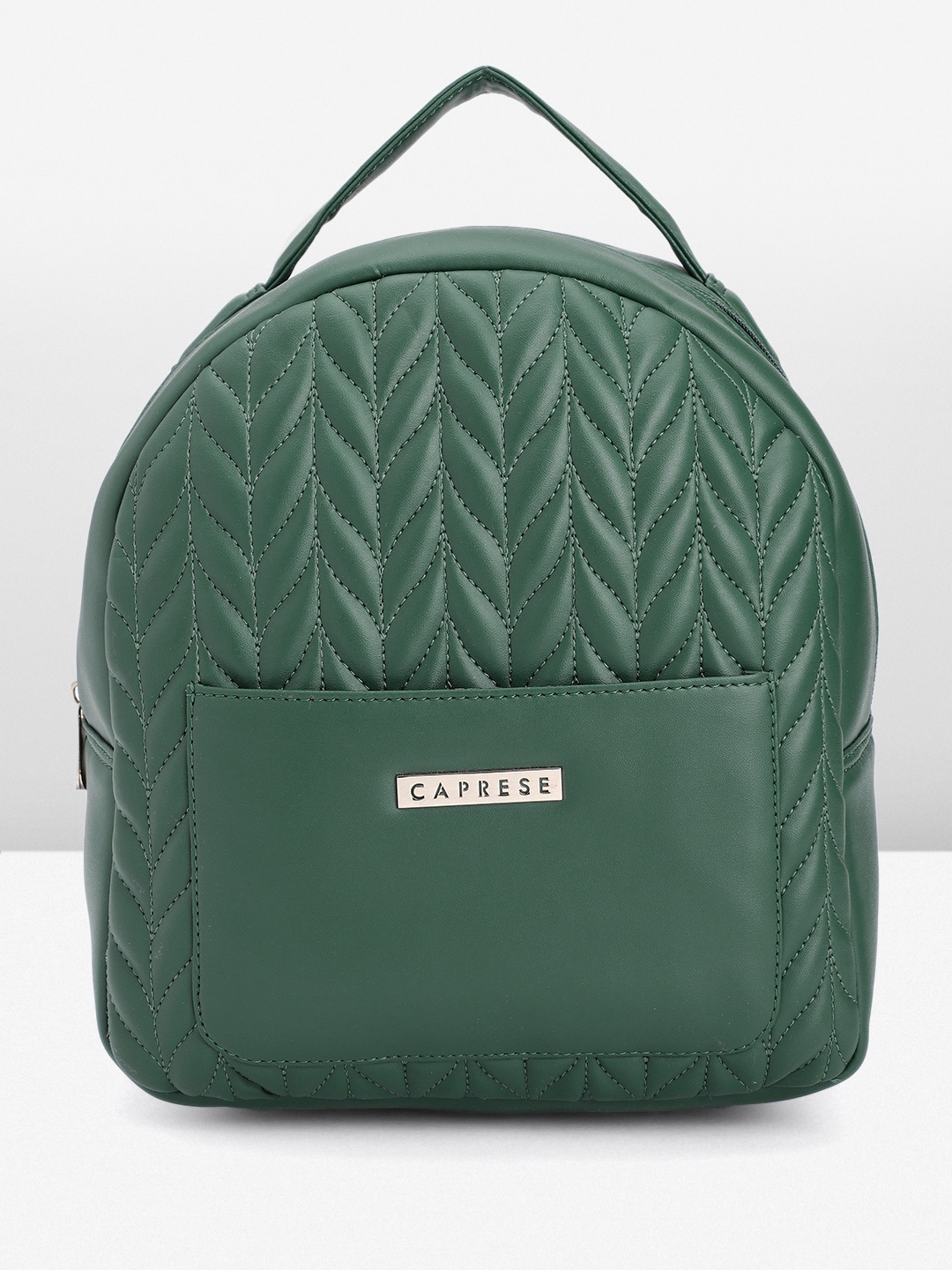 

Caprese Women Abstract Design Backpack, Green