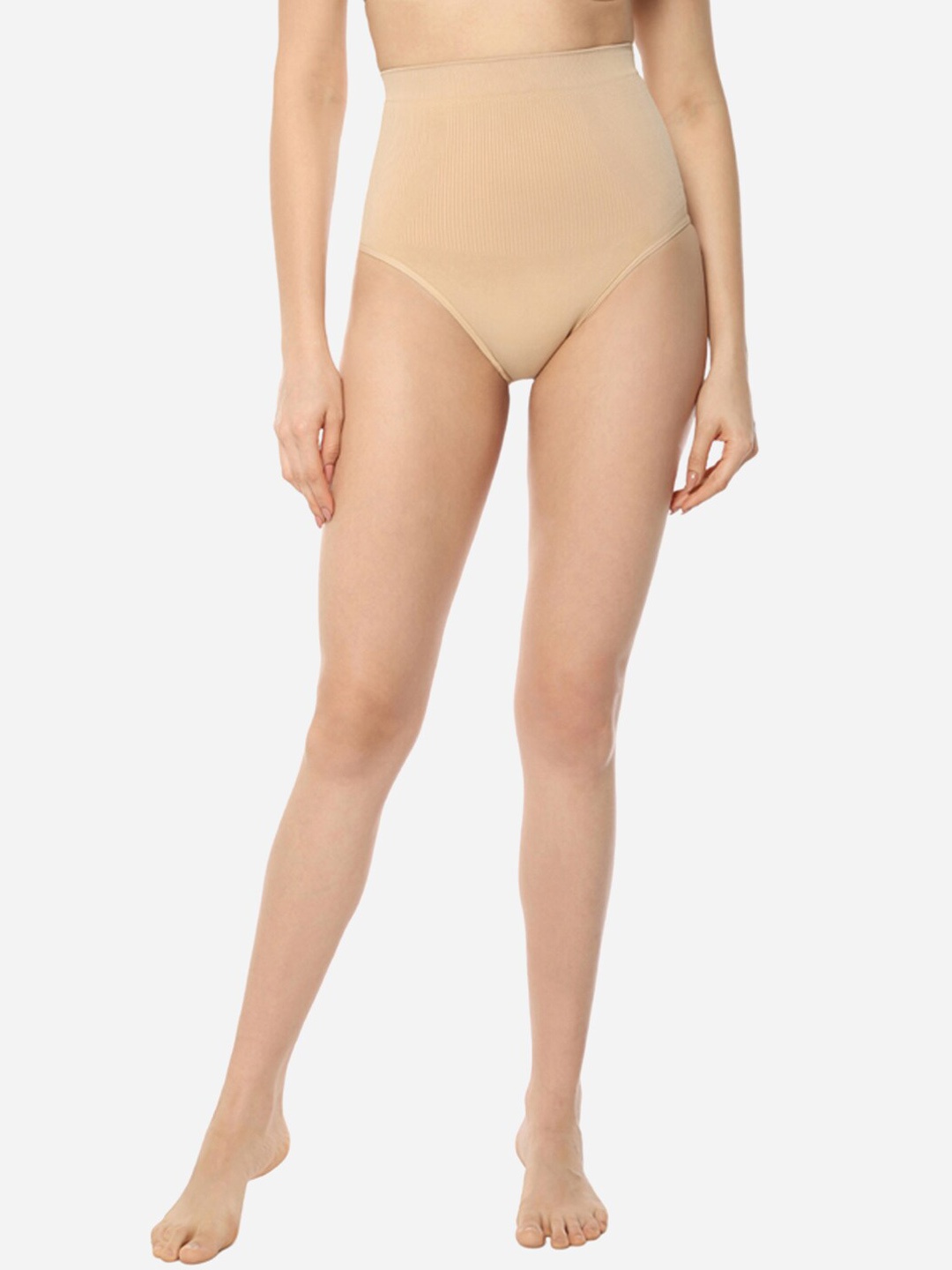 

Amante Women Mid Rise Seamless Knit Technology Tummy Shapewear, Nude