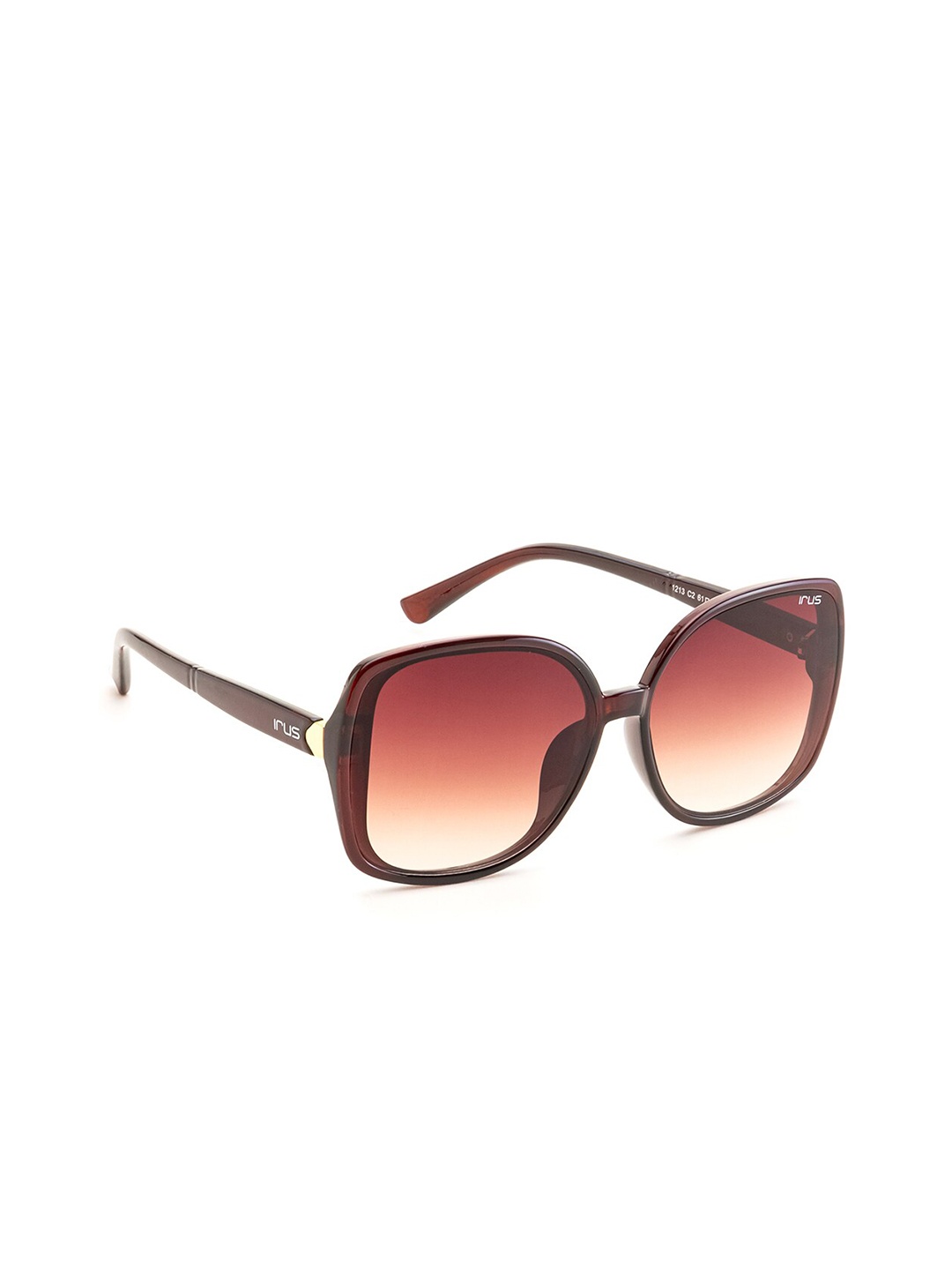 

IRUS by IDEE Women Lens & Square Sunglasses with UV Protected Lens, Brown