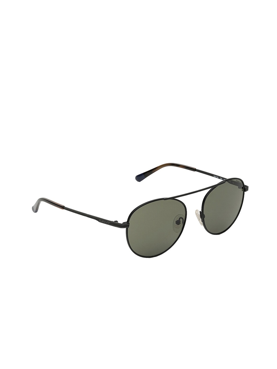 

GANT Men Round Sunglasses with UV Protected Lens GA7106 02N, Green