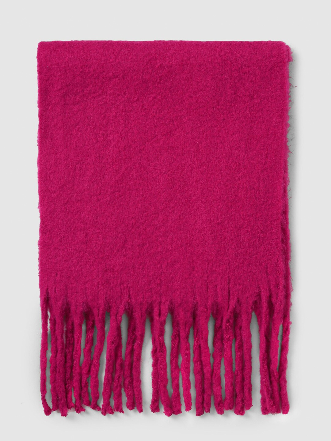 

ONLY Tasselled Border Scarf, Pink