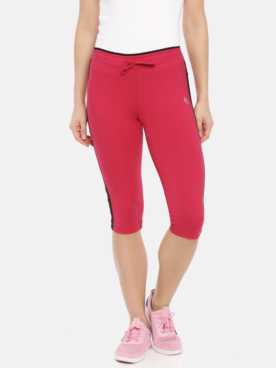 

Macrowoman W-Series Mid Rise Regular Fit Capris, Pink