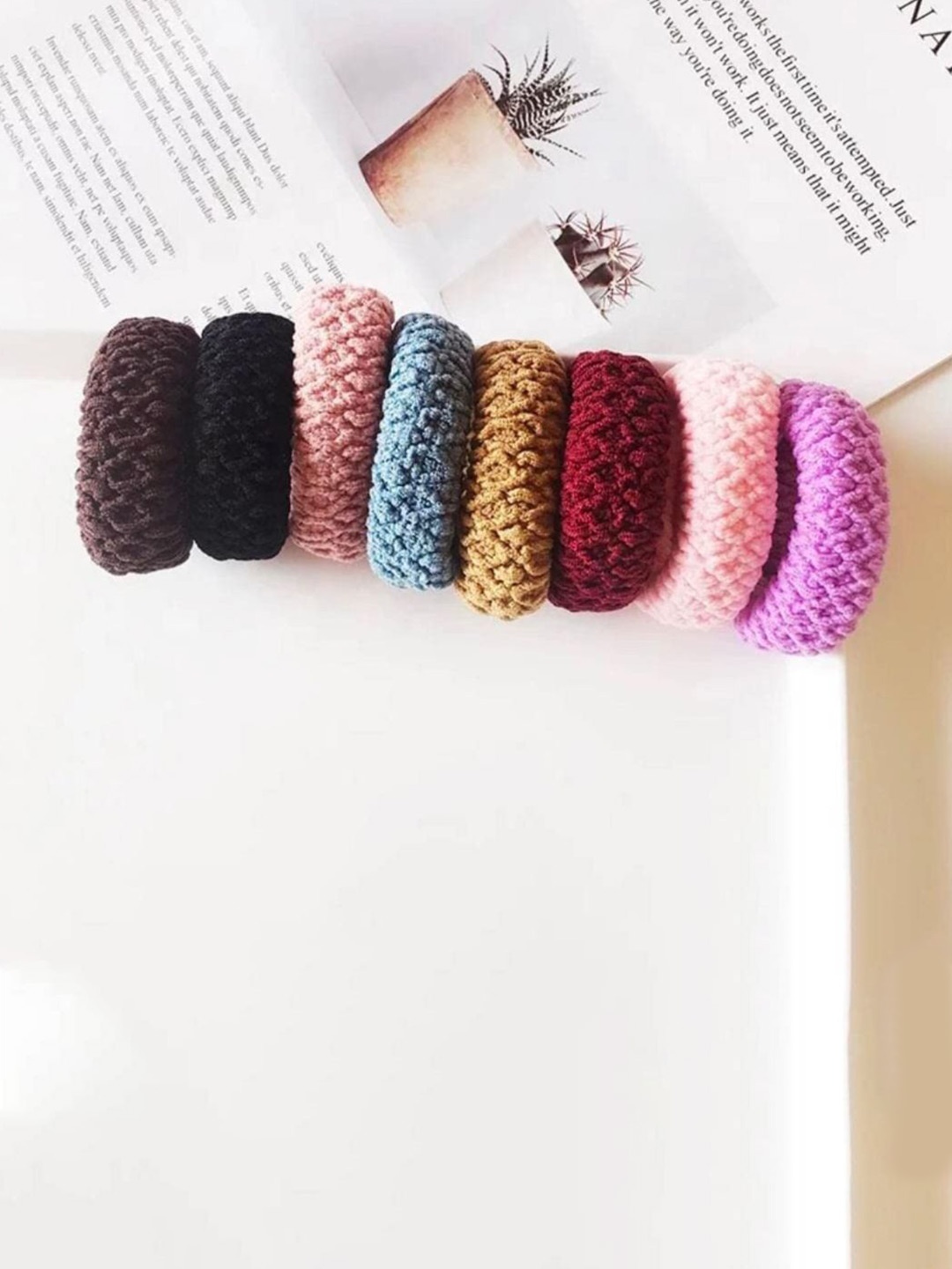 

DN Creation Set Of 6 Ponytail Holders, Assorted