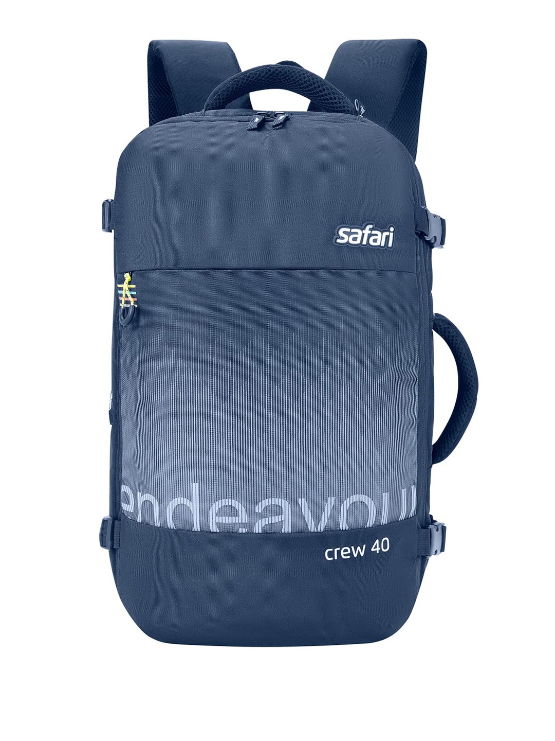 

Safari Unisex Printed 16 Inch Laptop Backpack, Blue