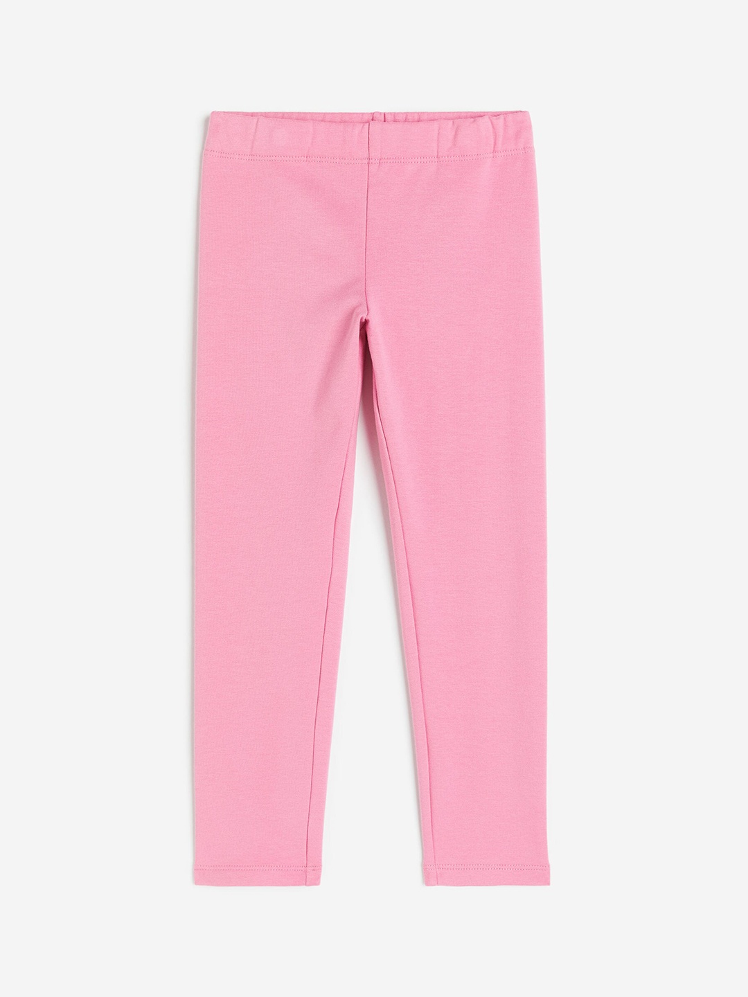 

H&M Girls Cotton Leggings, Pink