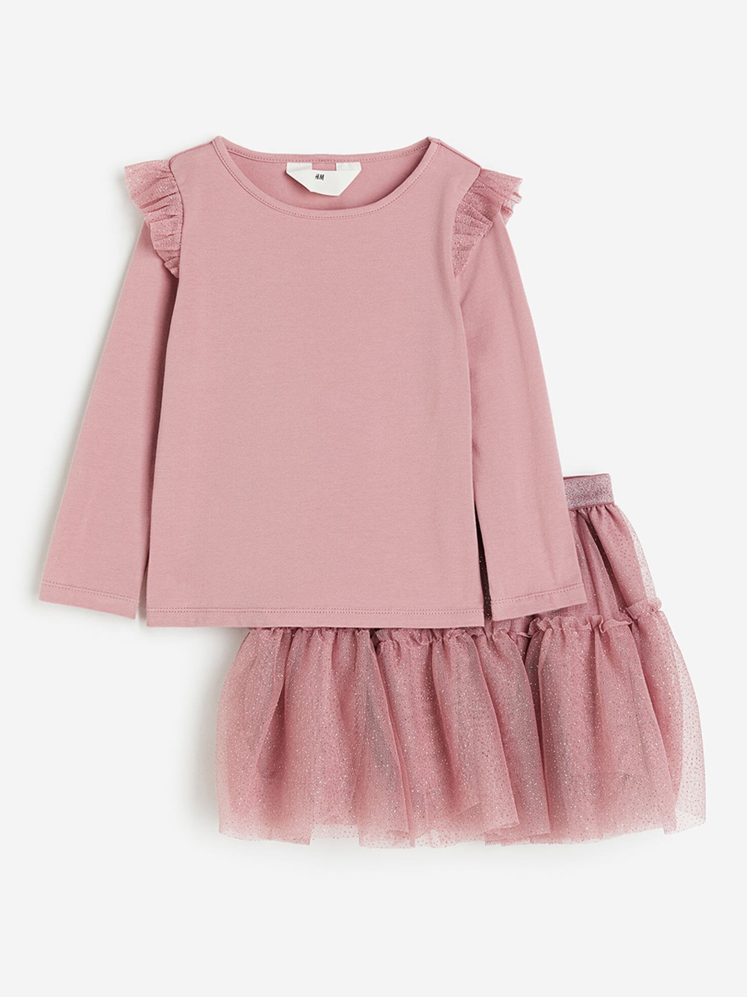 

H&M Girls 2-Piece Tulle Set, Pink
