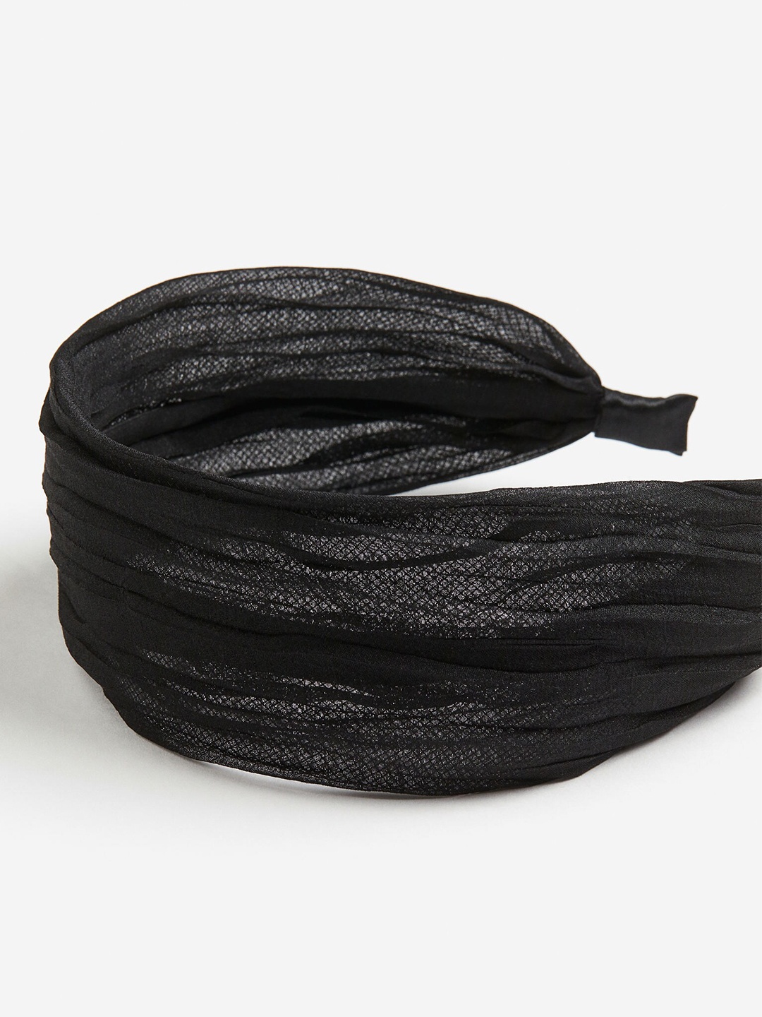 

H&M Women Pleated Alice Band, Black
