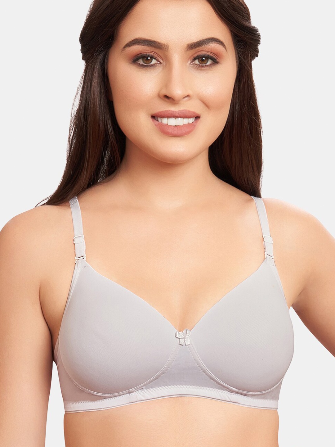 

SKDREAMS Full Coverage Heavily Padded T-shirt Bra, Grey