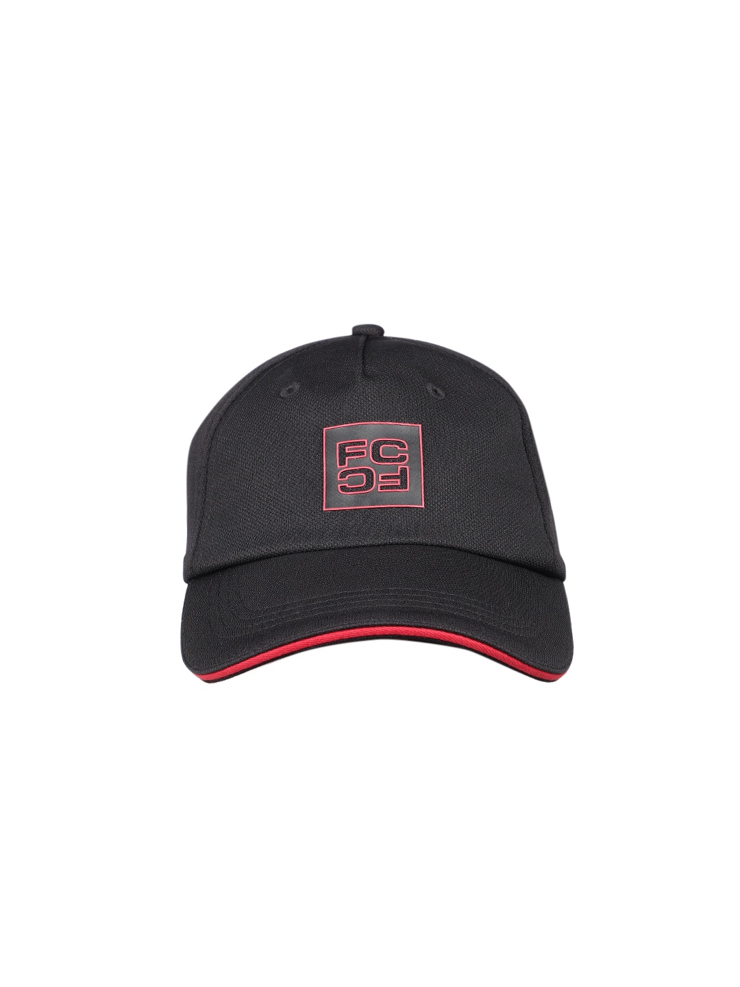 

French Connection Men Printed Baseball Cap, Black