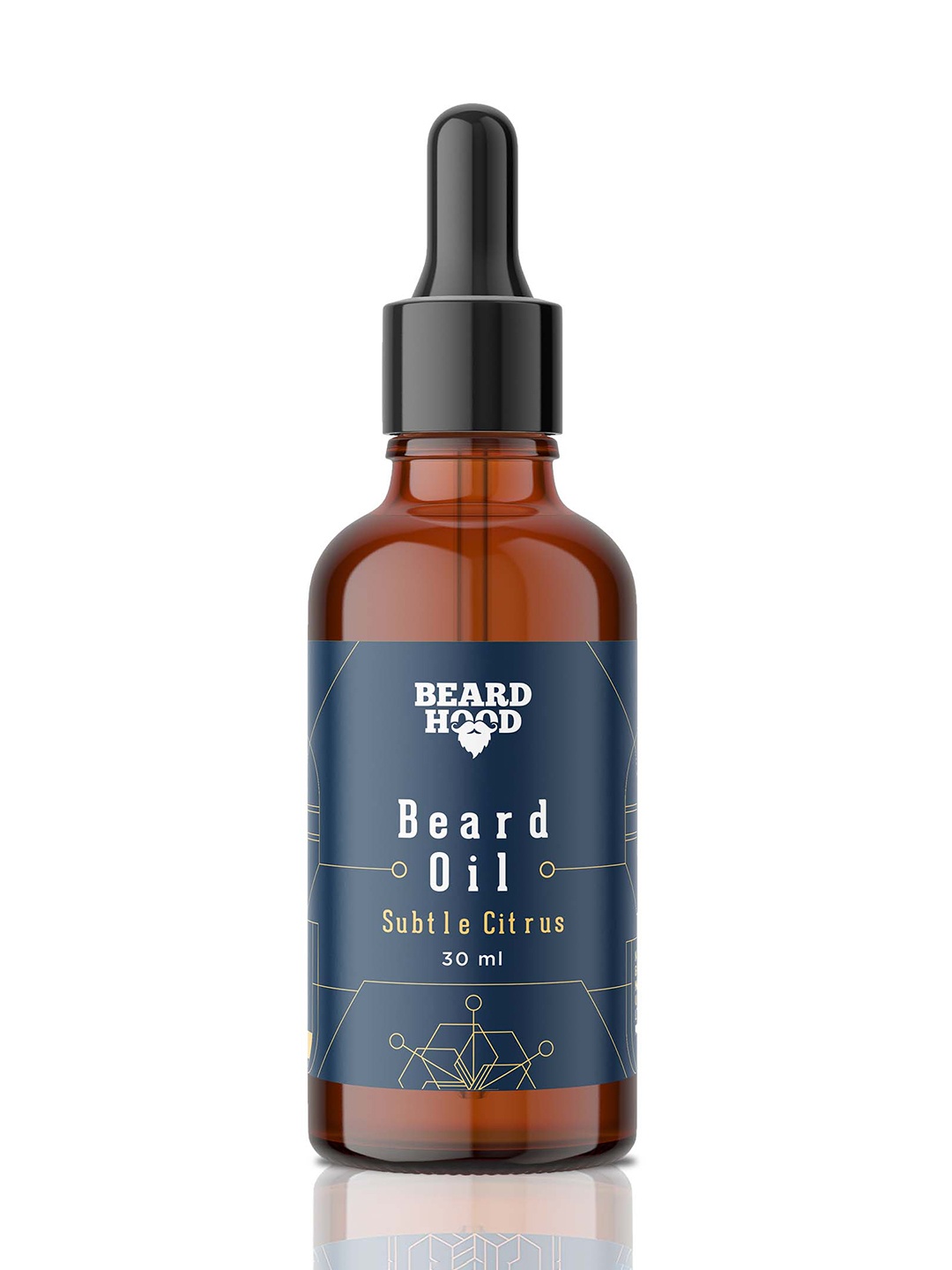 

Beardhood Subtle Citrus Beard Oil 30ml, Black