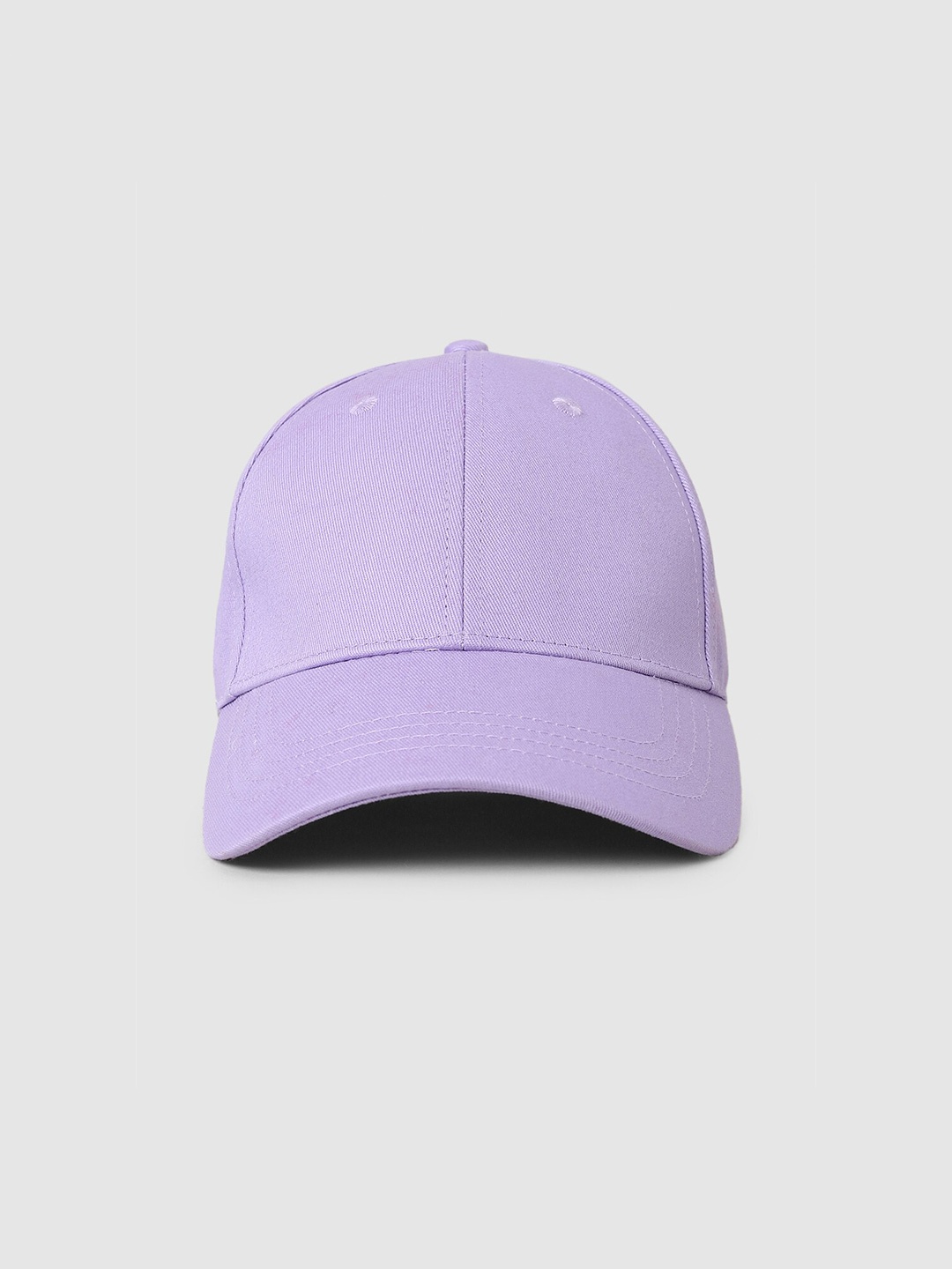 

ONLY Women Pure Cotton Baseball Cap, Purple