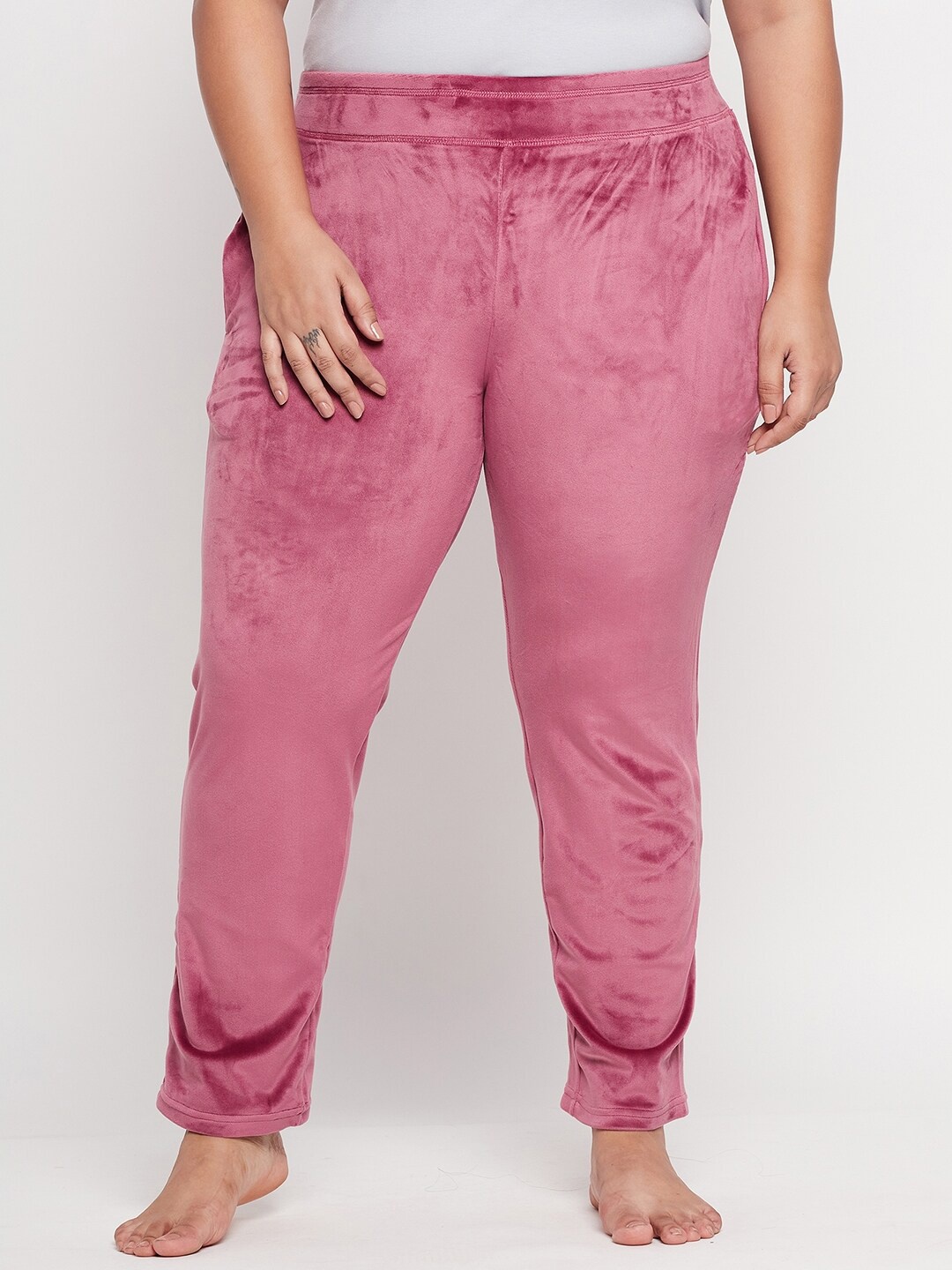 

Camey Women Mid-Rise Straight Lounge Pants, Pink