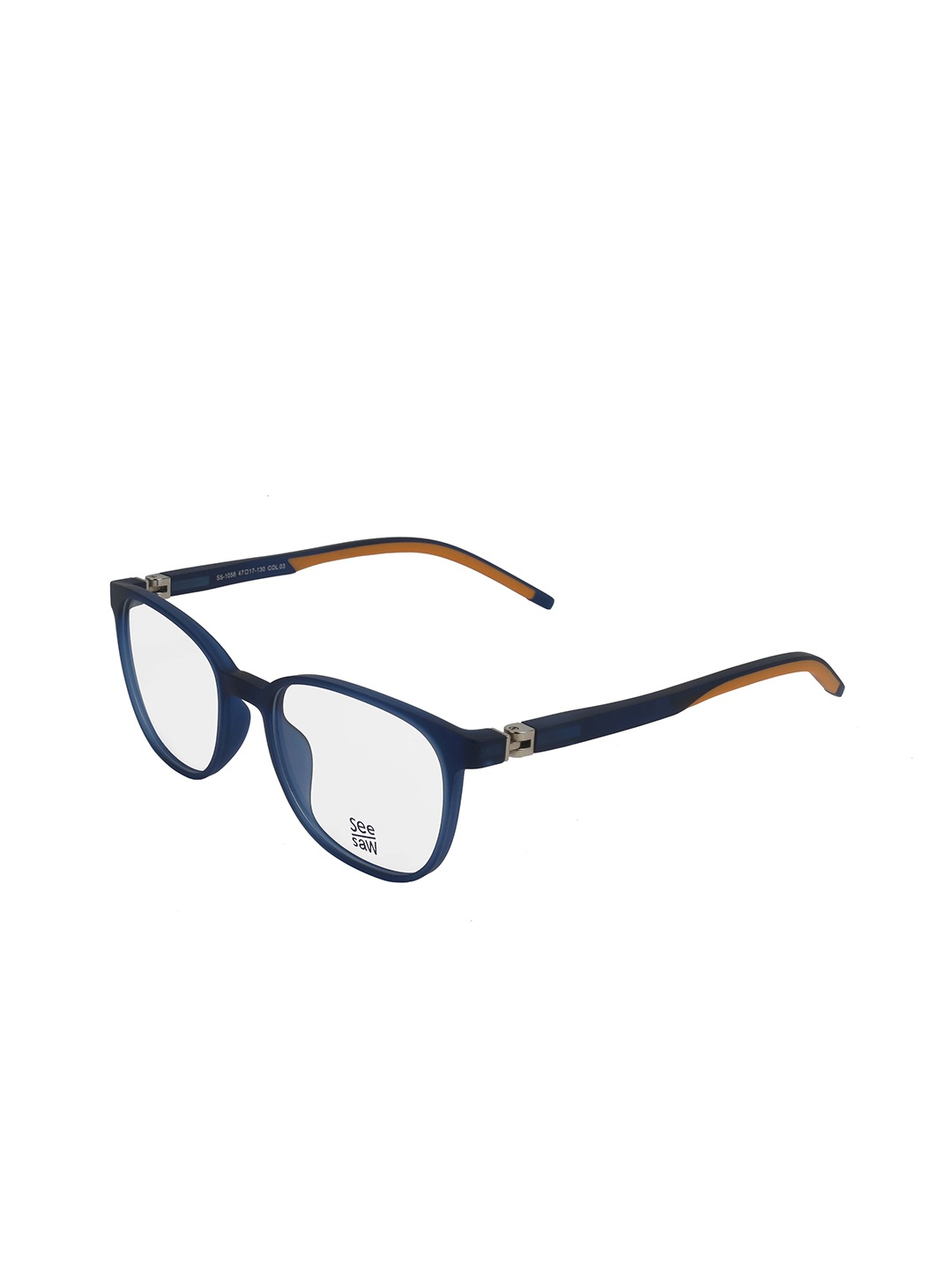 

SEESAW Kids Full Rim Rectangle Frames SS 1058 C3 47/17, Blue