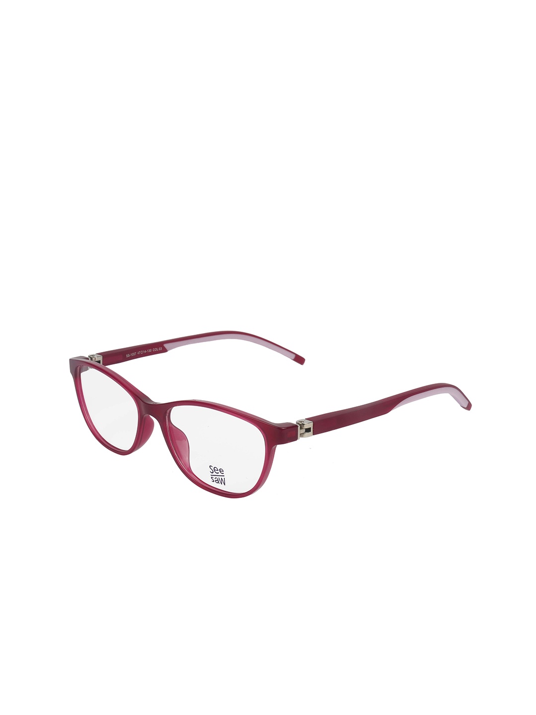 

SEESAW Kids Full Rim Rectangle Frames SS 1057 C3 47/14, Pink