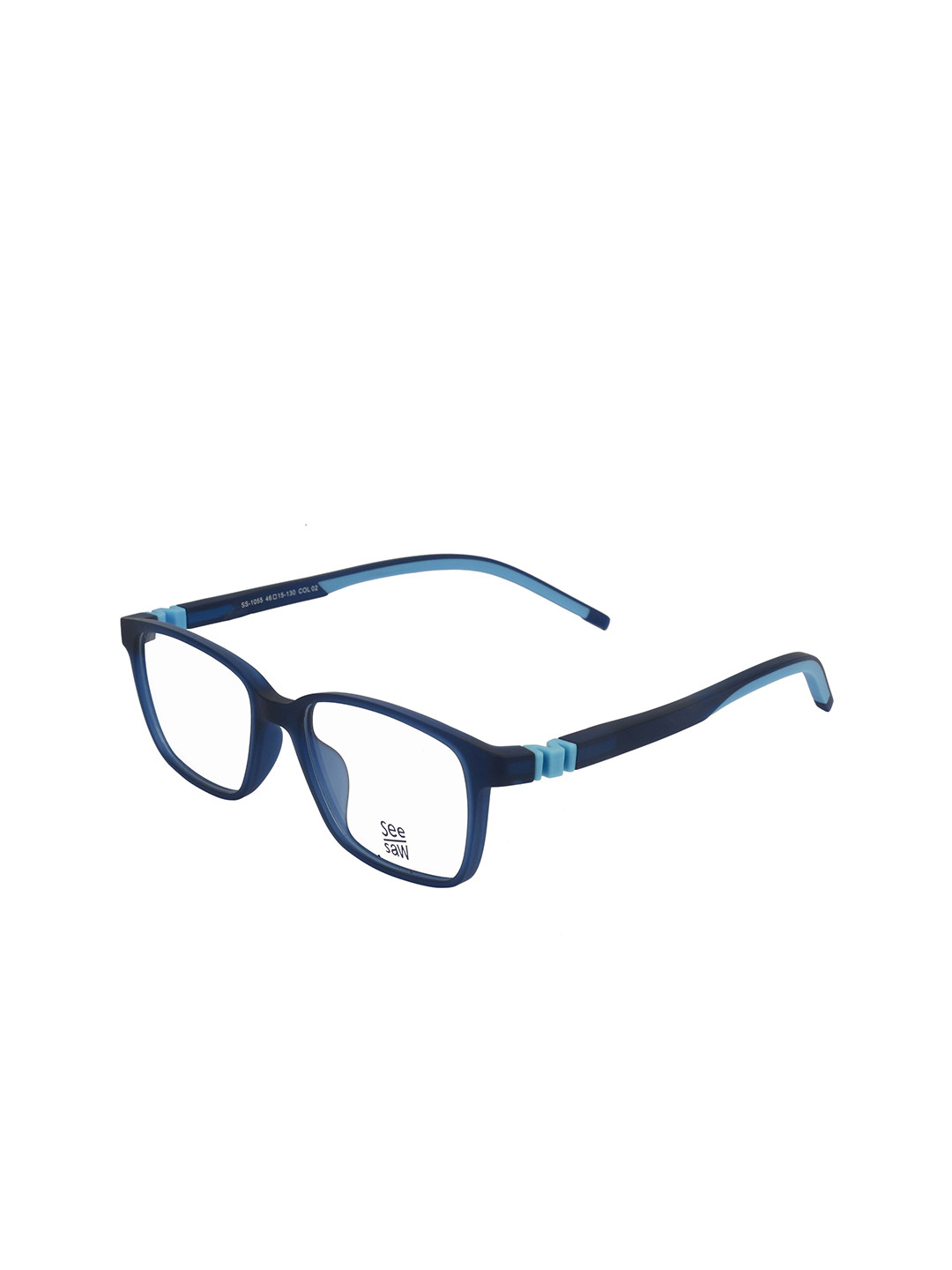 

SEESAW Kids Full Rim Rectangle Frames, Blue