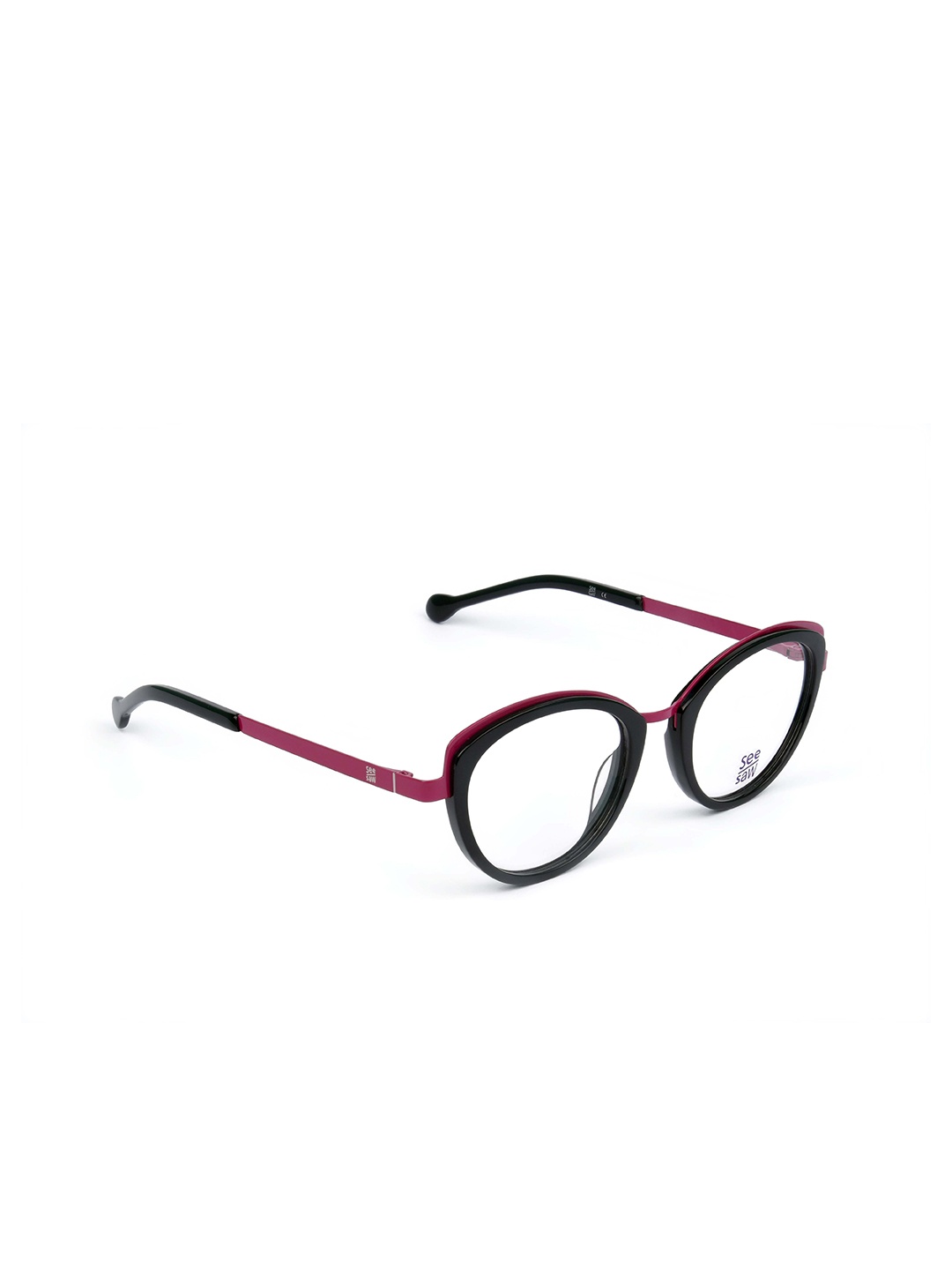 

SEESAW Kids Colourblocked Full Rim Rectangle Frames SS 2006 BLUE 45/17, Black