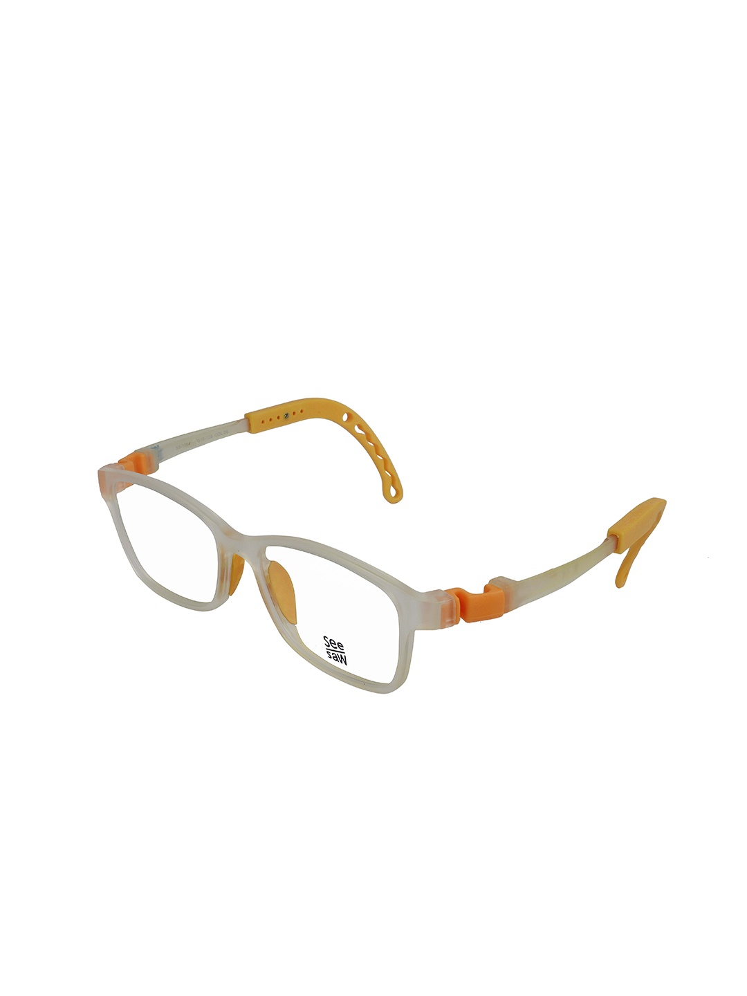 

SEESAW Kids Colourblocked Full Rim Rectangle Frames, White