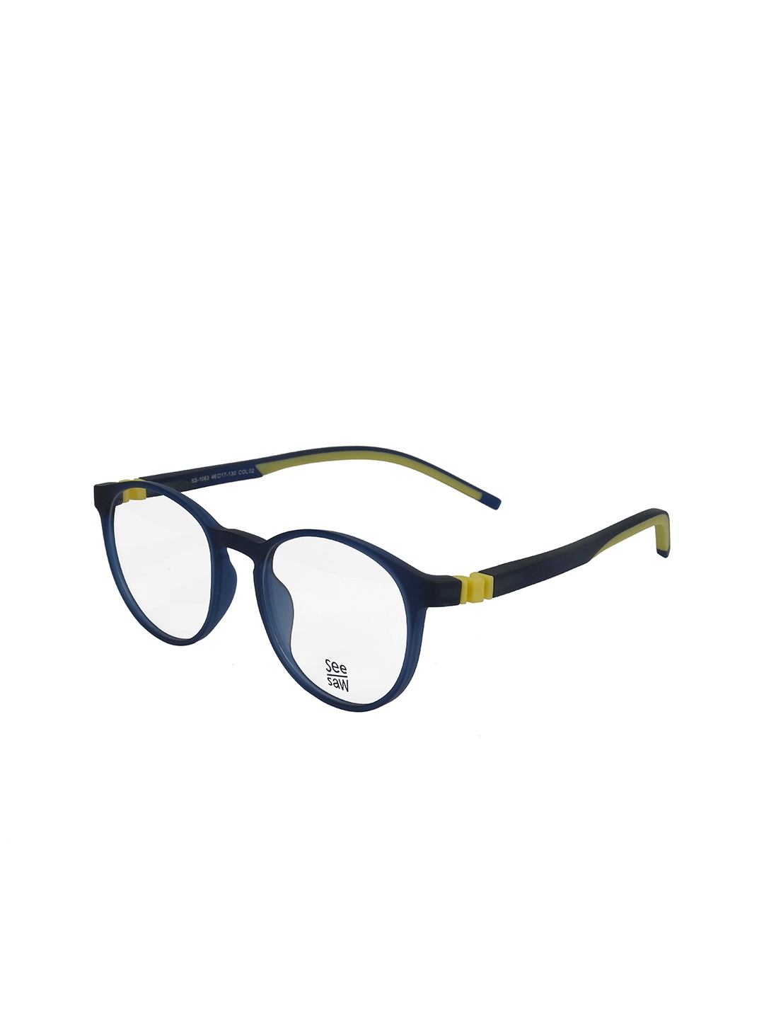 

SEESAW Kids Full Rim Oval Frames SS 1063 C2 46/17, Blue