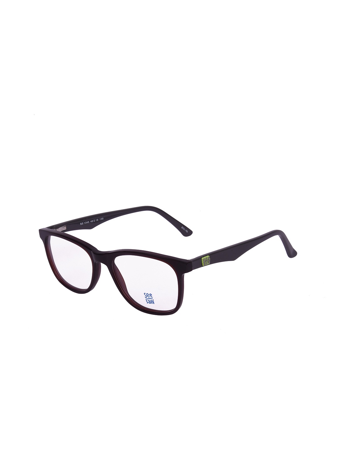 

SEESAW Kids Full Rim Wayfarer Frames SS 1045 C6 48/18, Black