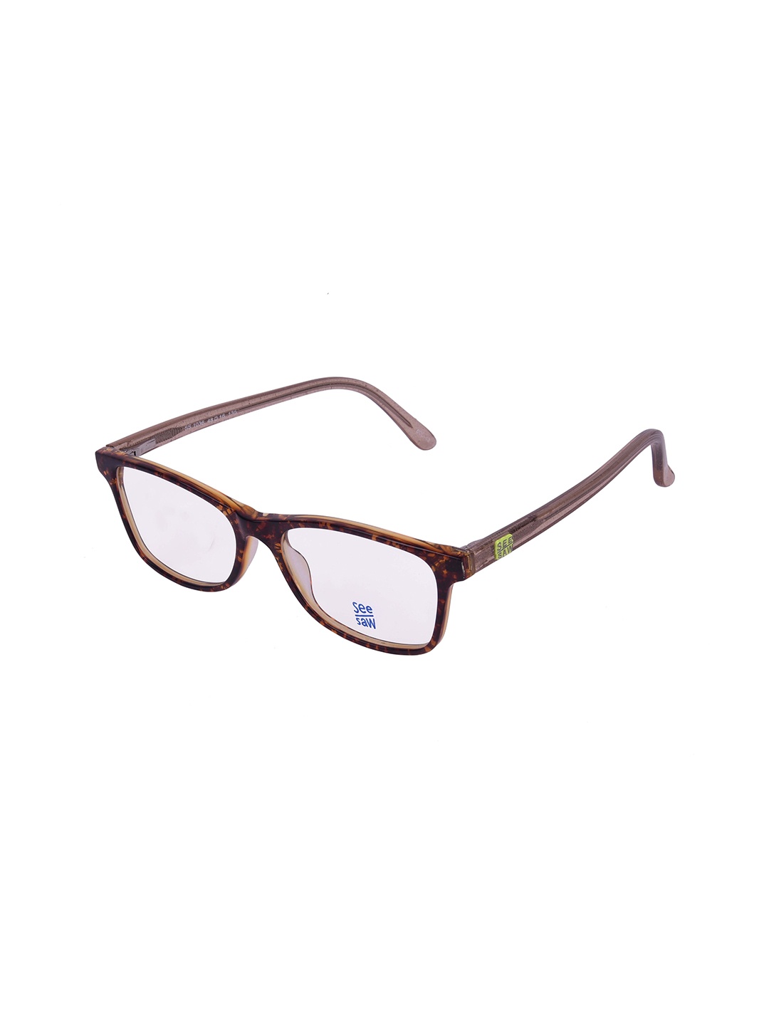 

SEESAW Kids Abstract Full Rim Rectangle Frames, Brown
