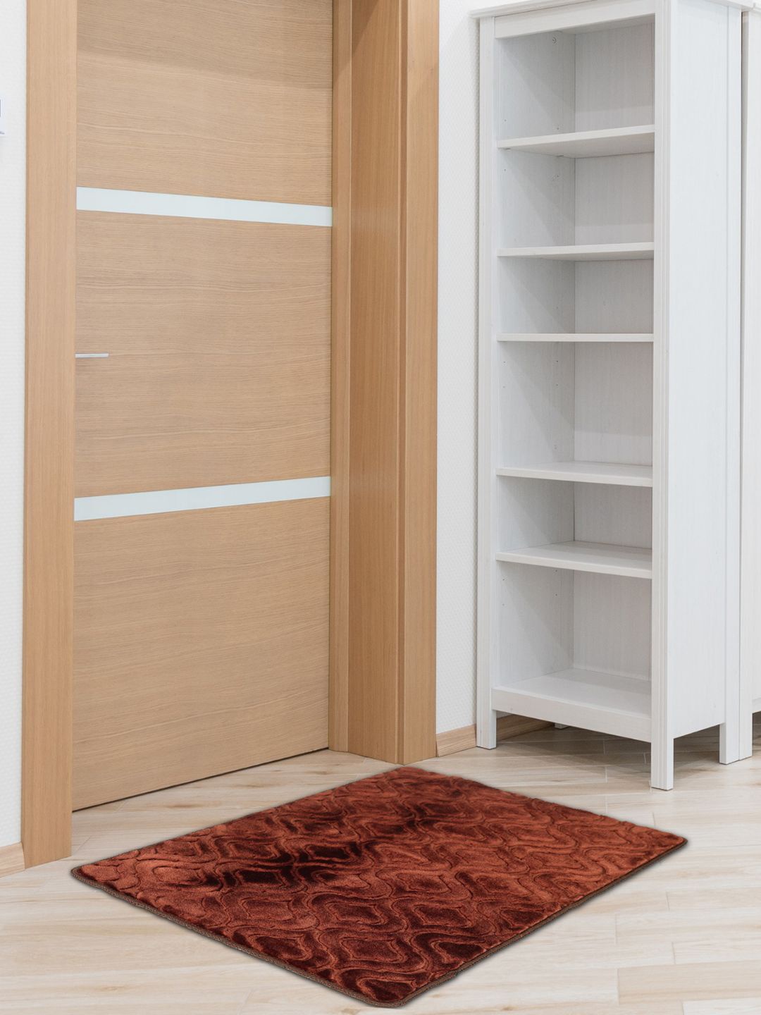 

Black gold Brown Self-Design Microfiber Anti-Skid Doormats