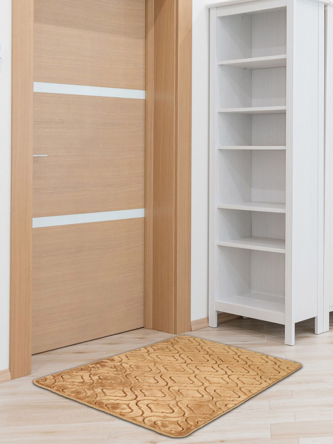 

Black gold Brown Self-Designed Microfiber Anti Skid Doormats