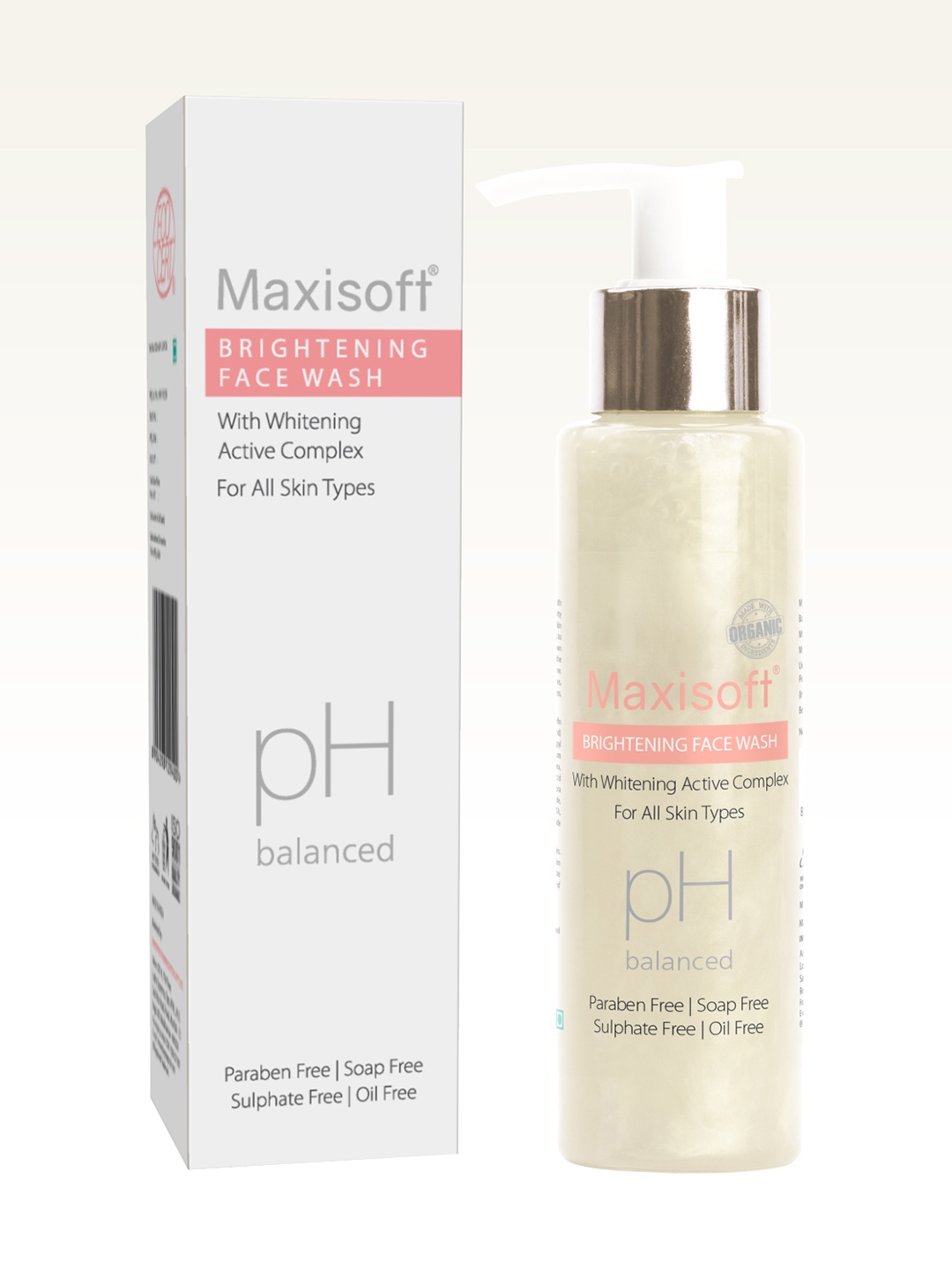 

Maxisoft Brightening Face Wash - 100 ml, Na