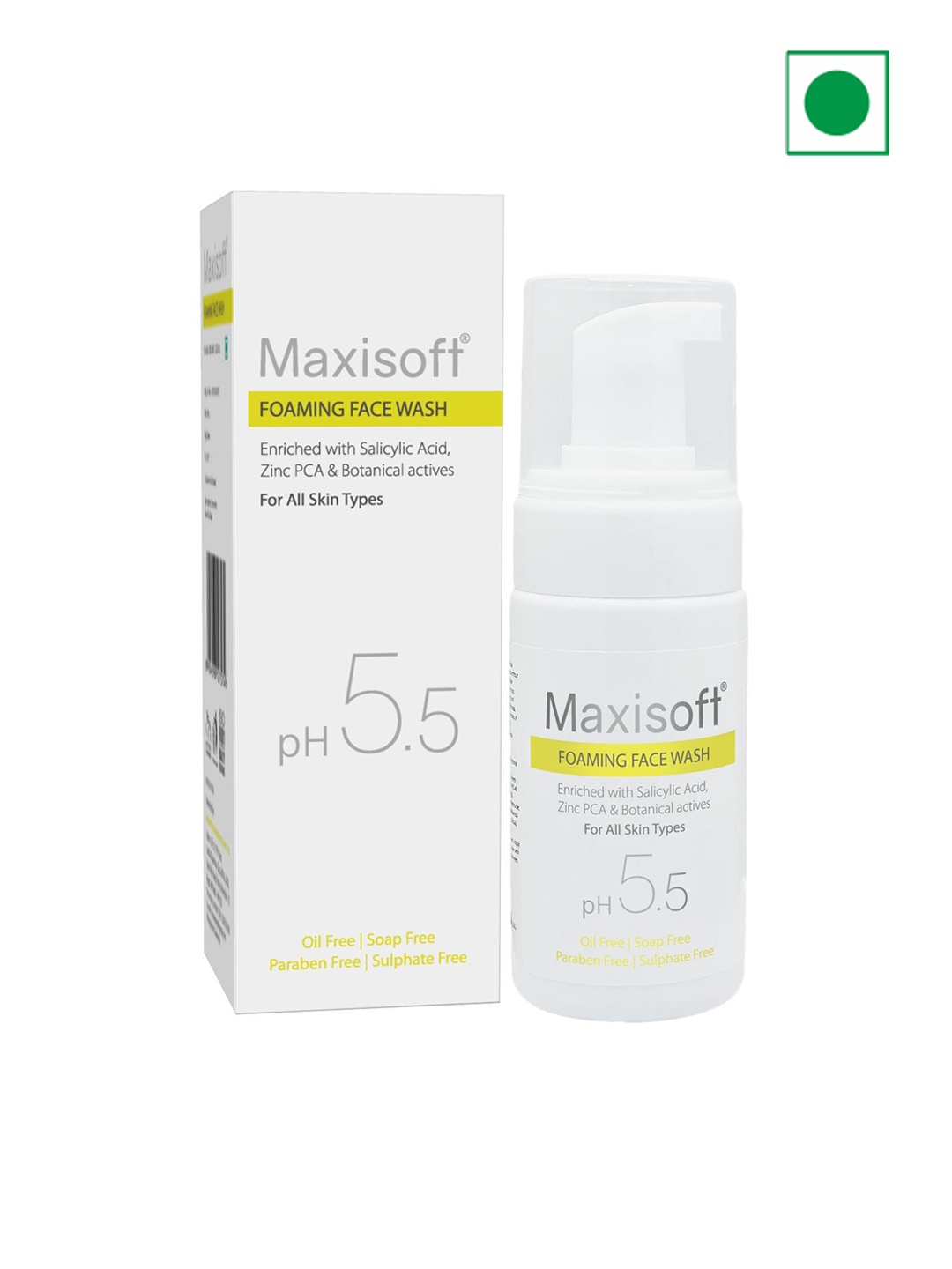 

Maxisoft Anti Acne & Anti Pimple Foaming Face Wash 100ml, Na