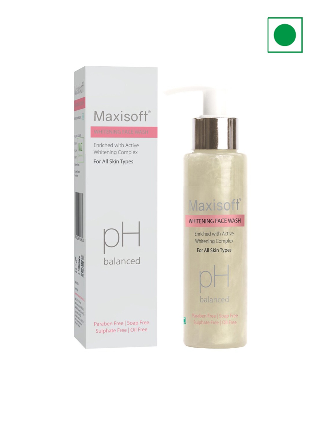 

Maxisoft Whitening Face Wash 100ml, Na