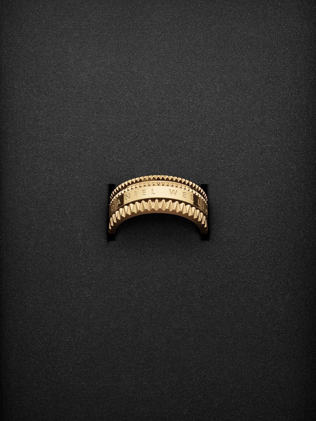 

Daniel Wellington Elevation Unisex Gold-Plated Finger Ring