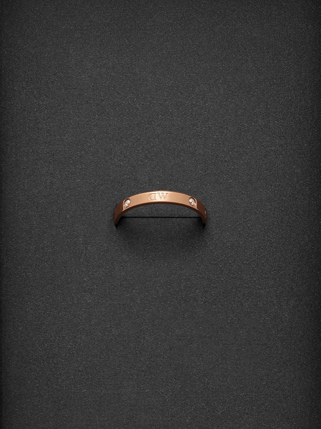 

Daniel Wellington Rose Gold-plated Stainless Steel Crystal-studded Finger Ring