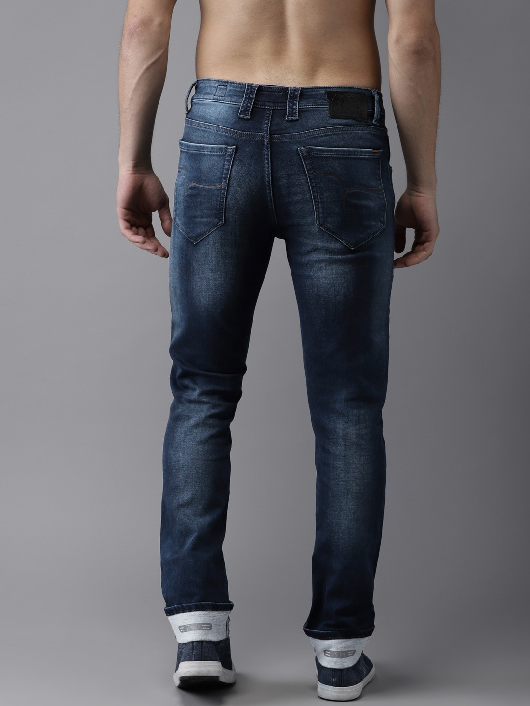 

Flying Machine Men Blue Jackson Skinny Fit Mid-Rise Stretchable Jeans