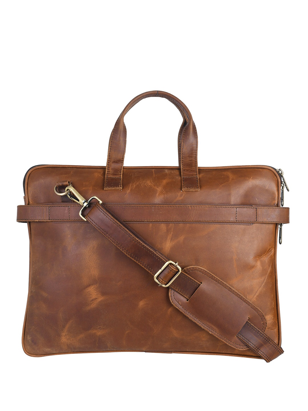 

ARDAN Leather Laptop Bag, Brown