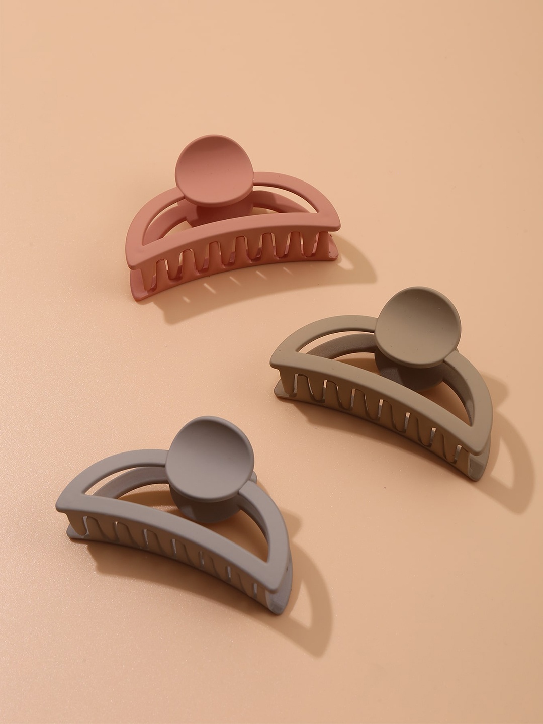 

FIMBUL Set of 3 Claw Clip, Peach