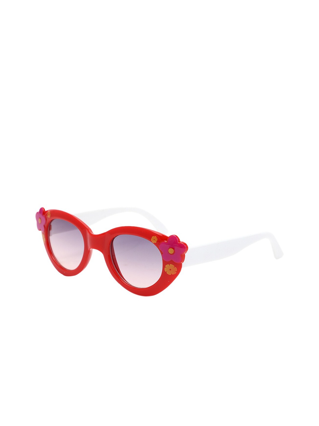 

KID-O-WORLD Girls Oval Sunglasses, Grey