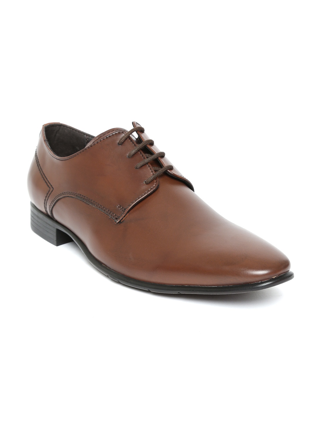 

San Frissco Men Brown Solid Formal Derbys