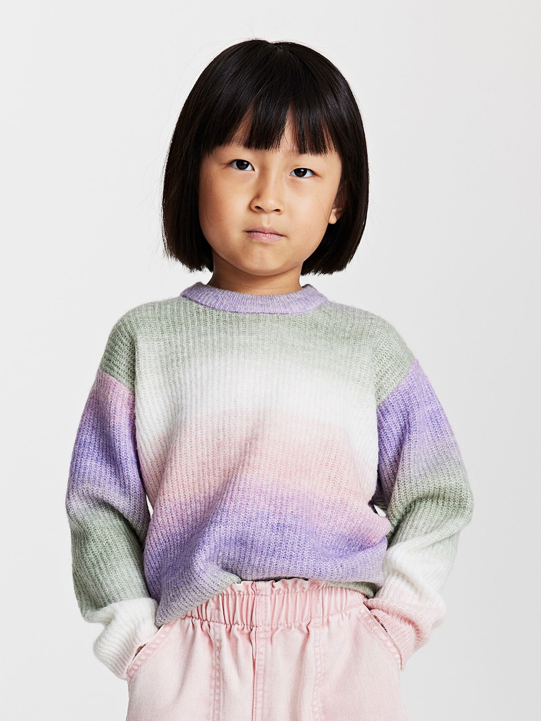

H&M Girls Jumper, Purple