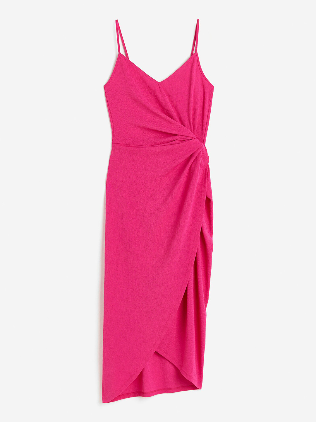 

H&M Women Twist-Detail Dress, Pink