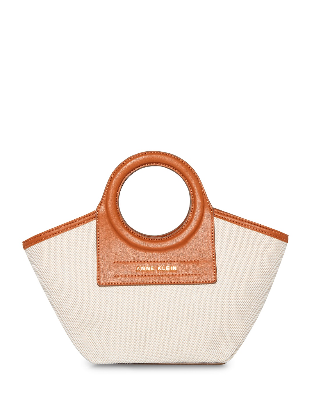

ANNE KLEIN Bucket Handheld Bag, Beige