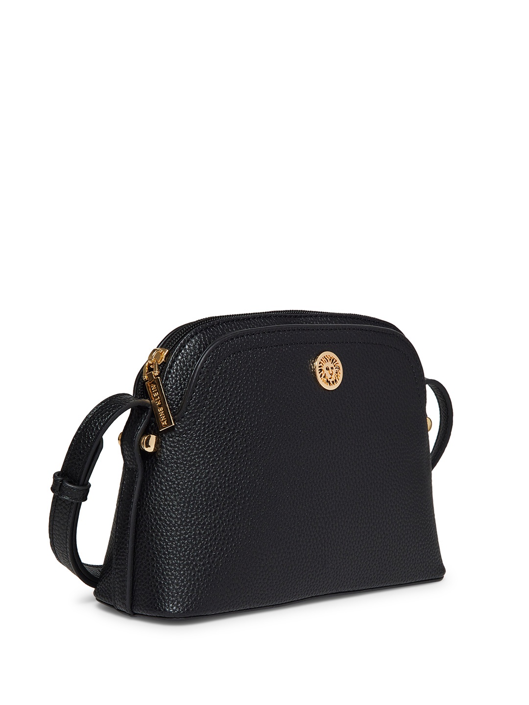 

ANNE KLEIN Structured Sling Bag, Black