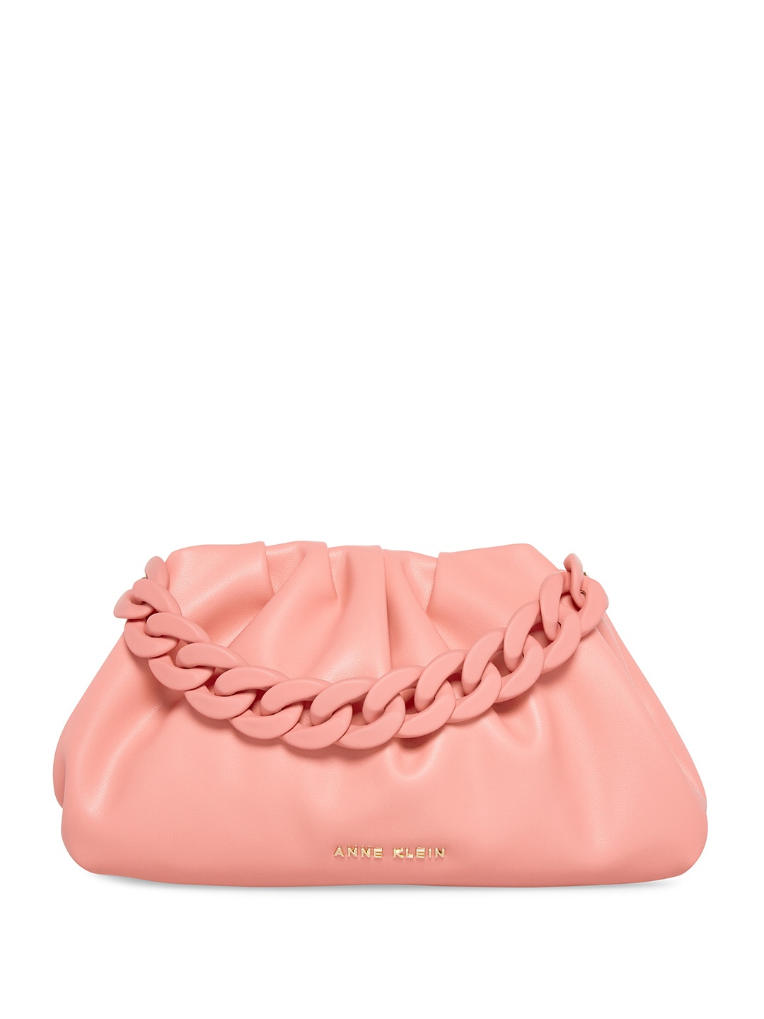 

ANNE KLEIN Structured Handheld Bag, Pink