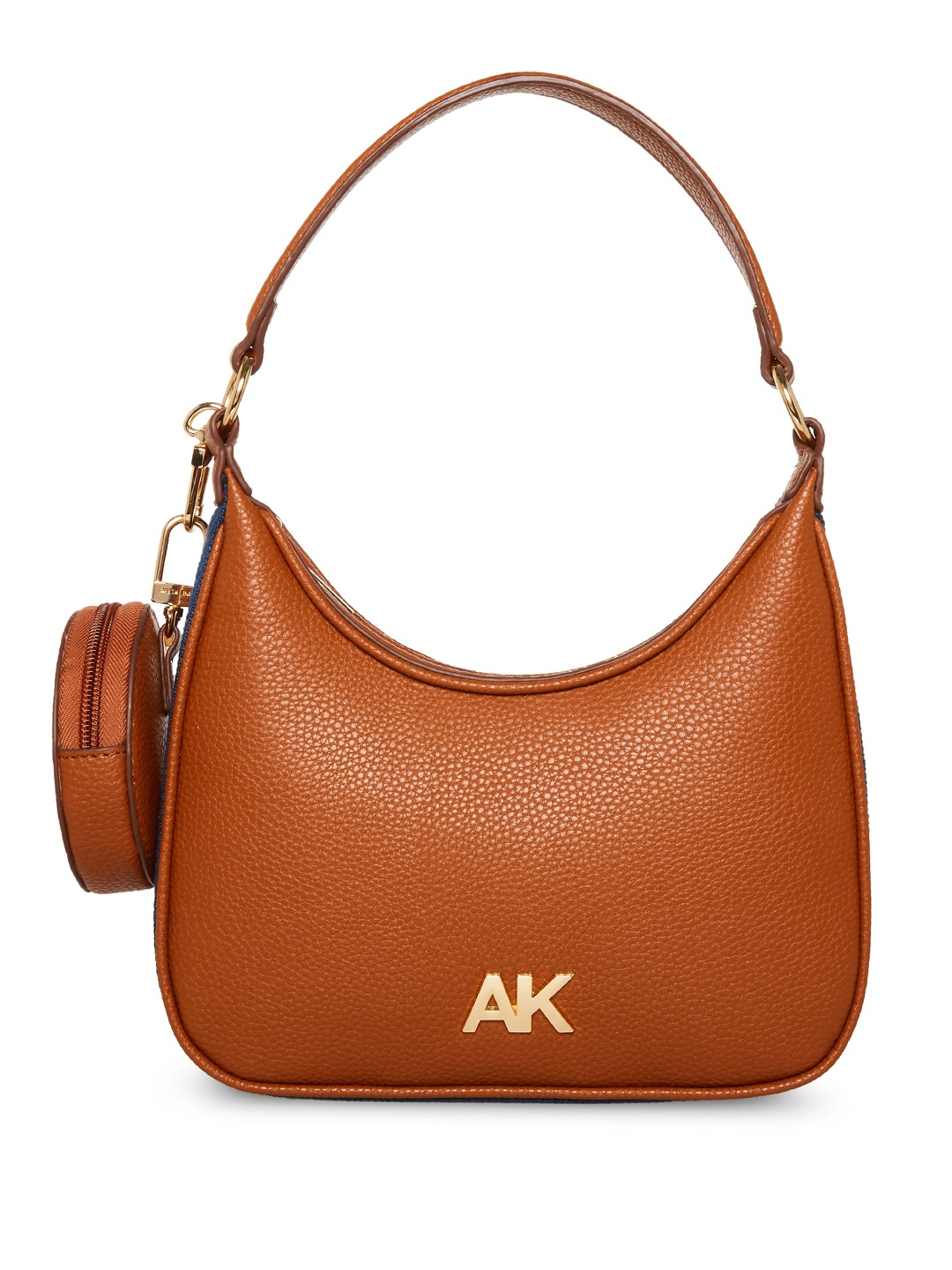 

ANNE KLEIN Structured Shoulder Bag, Brown