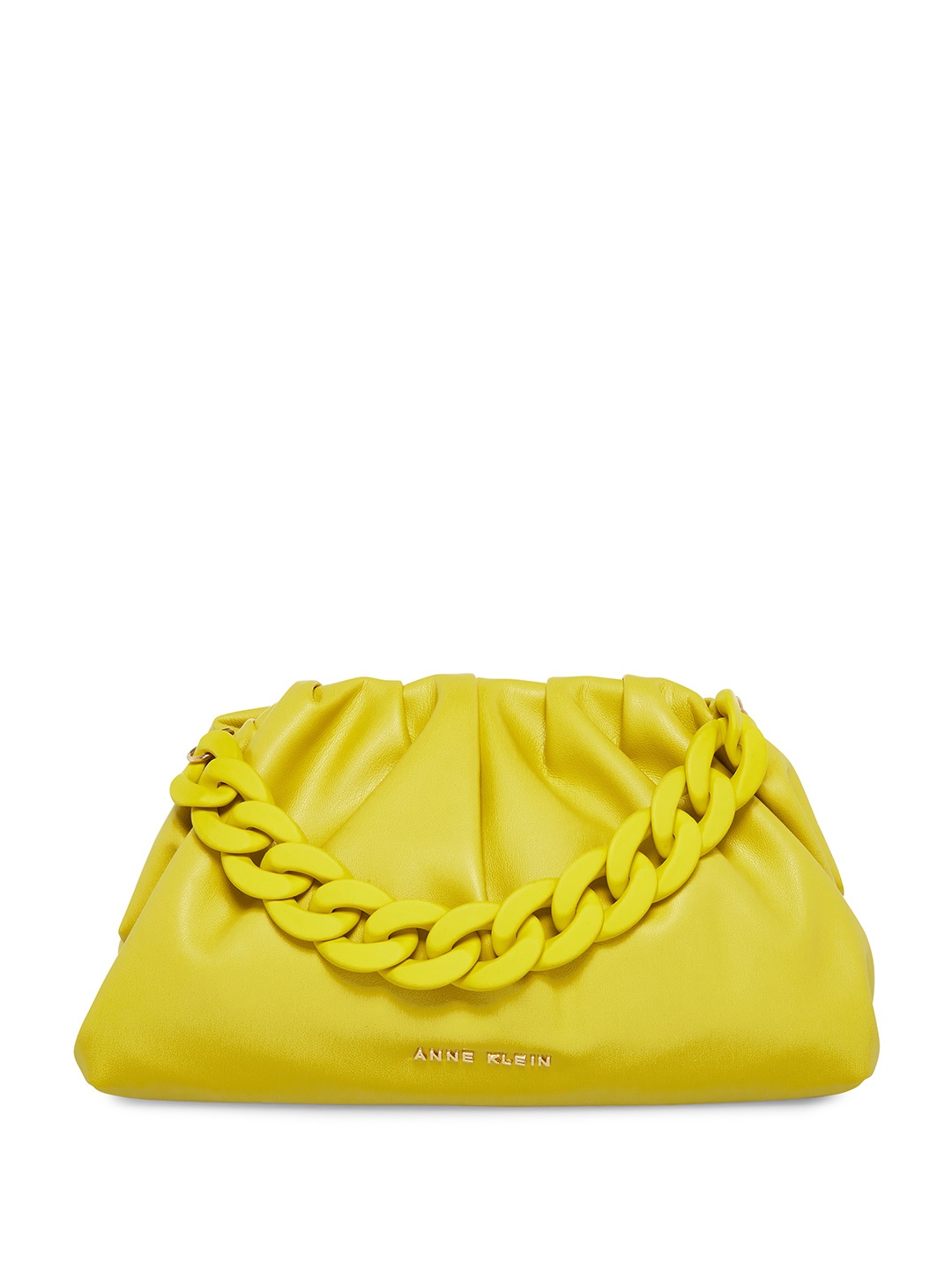 

ANNE KLEIN Structured Handheld Bag, Lime green