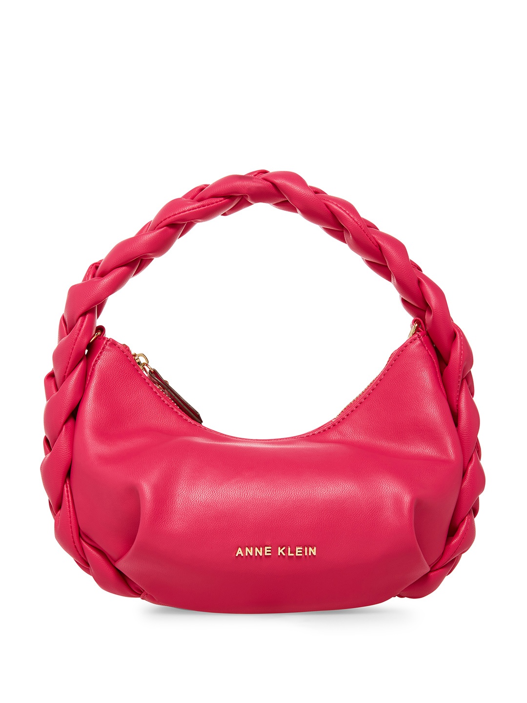 

ANNE KLEIN Structured Handheld Bag, Fuchsia