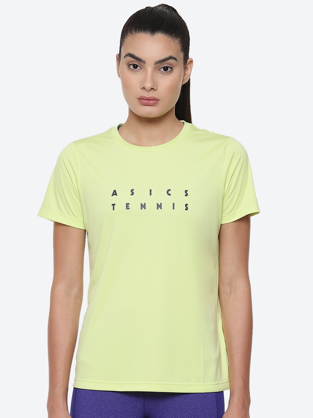 

ASICS Court Graphic Round Neck T-Shirt, Yellow