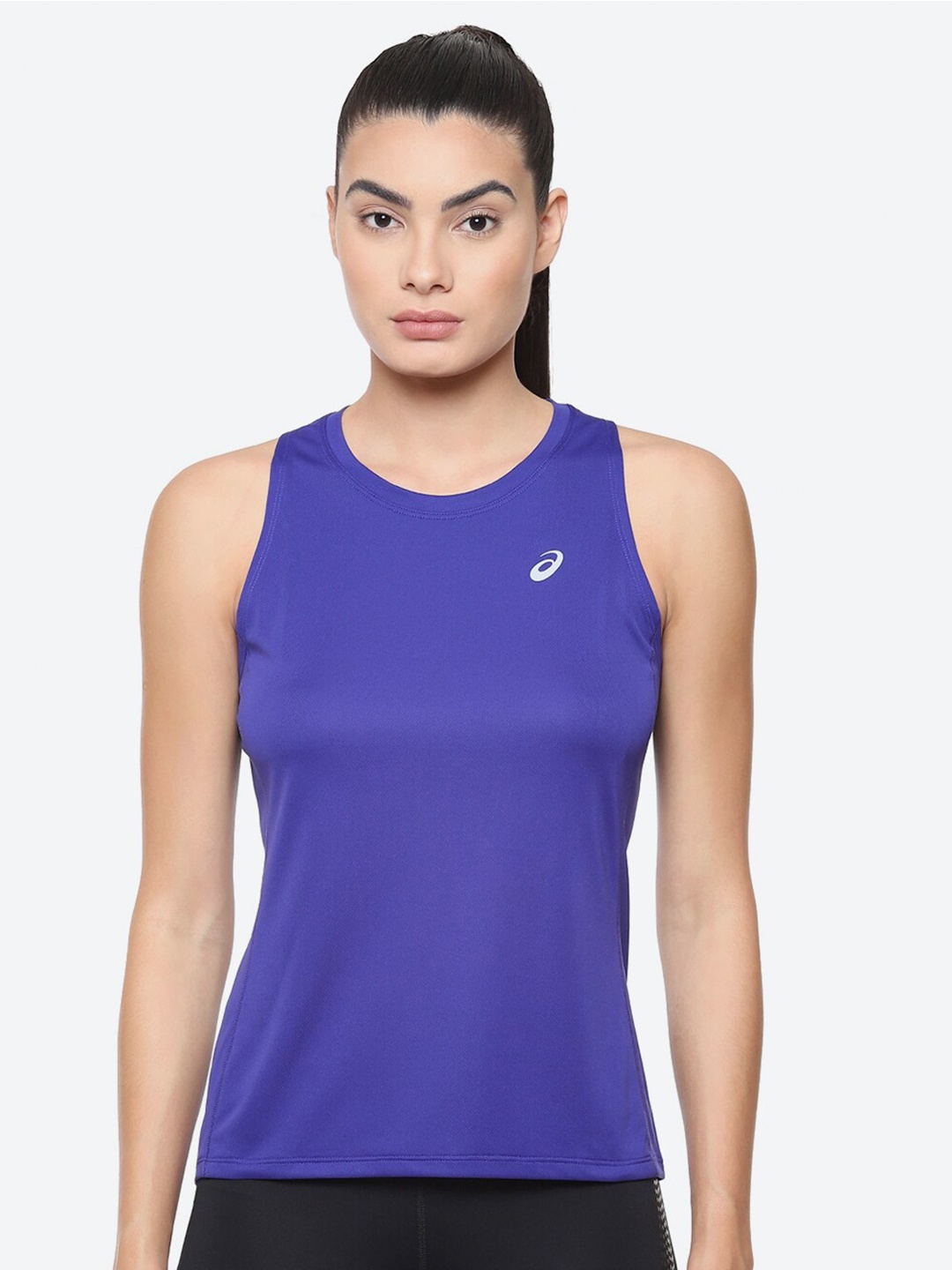 

ASICS Silver Sleveeless Tshirts, Purple