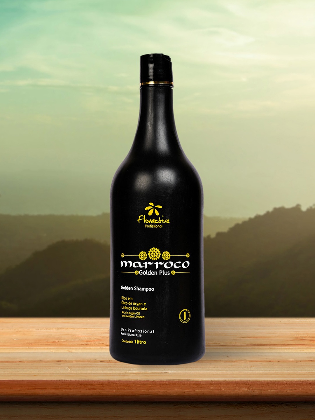 

Floractive Marocco Golden Plus Shampoo - 1000ml, Black