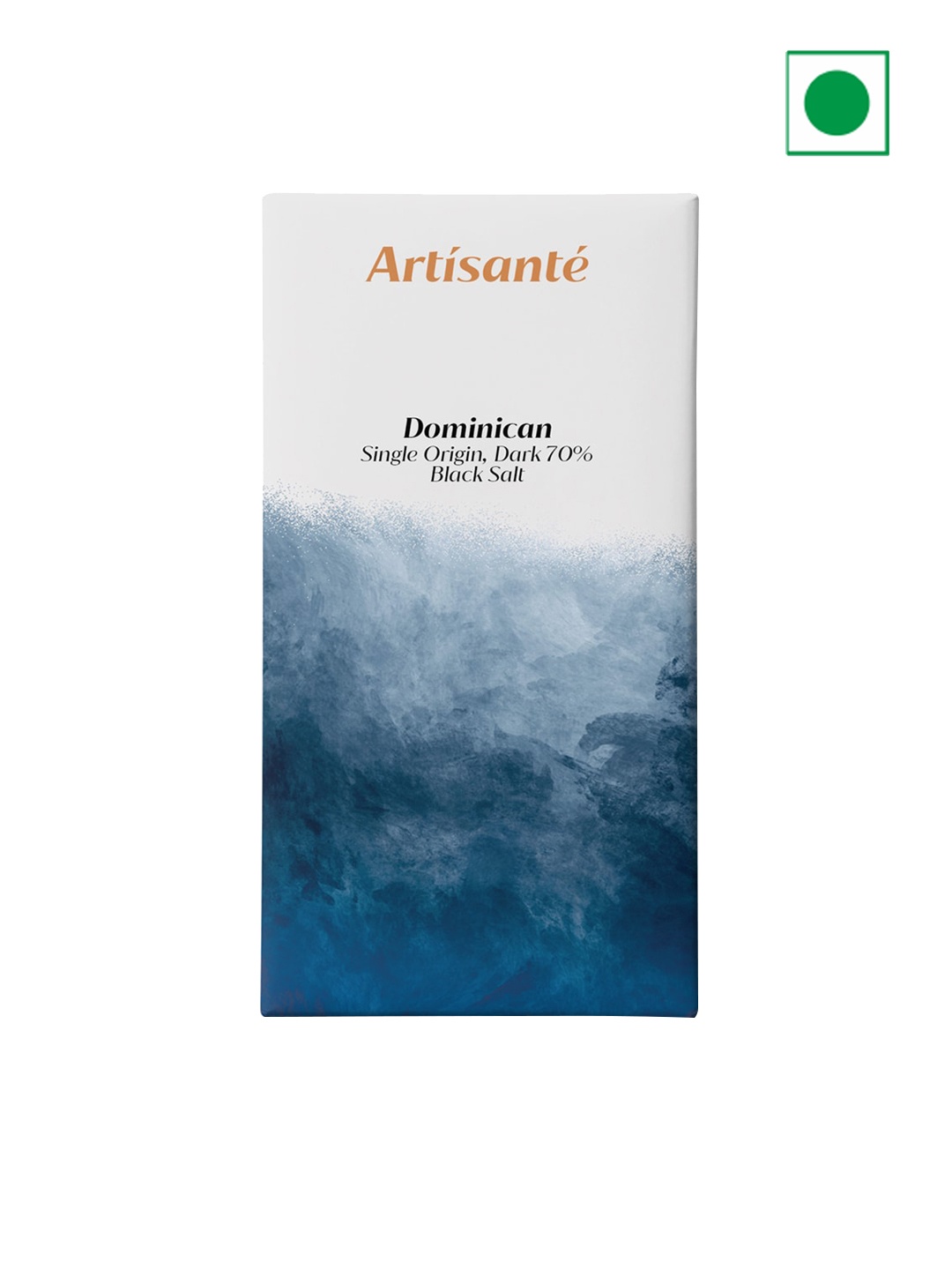 

Artisante Volcano Dominican Single Origin Dark 70% Volcanic Black Salt-70 gms, Brown