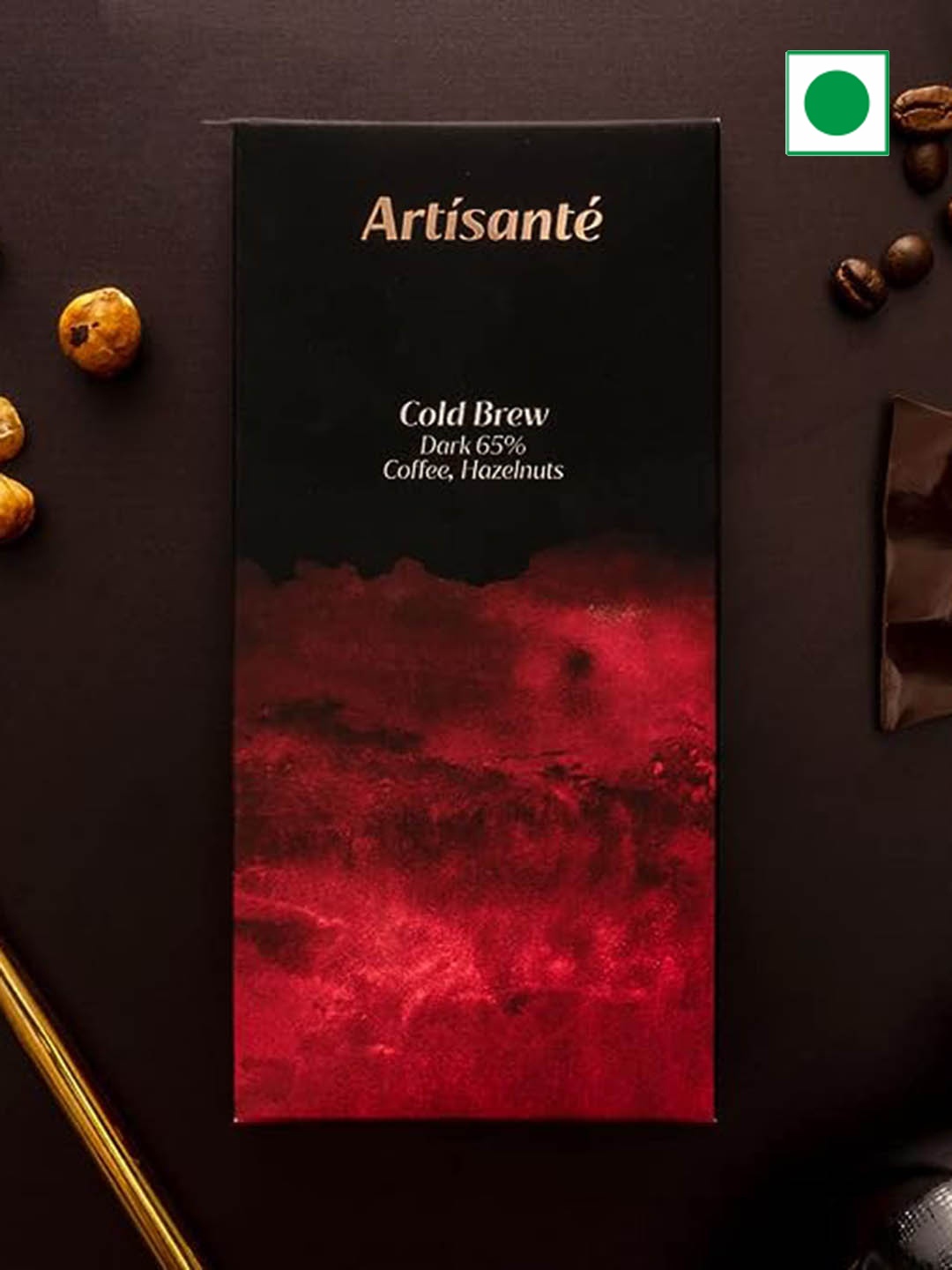 

Artisante Cold Brew Dark Chocolate 80 g, Brown